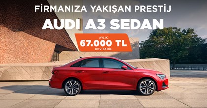 Firmanıza Yakışan Prestij Audi A3 Sedan