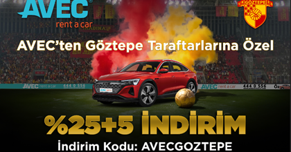Göztepe SK Taraftarları için Kaçırılmayacak %25+5 İndirim!